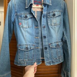 Women’s Plugging Classic Blue Denim Jacket